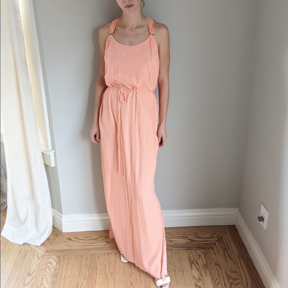 roman style maxi dress